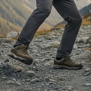 Meindl Rottendorf GTX Mens Hiking Shoes Size 9 Trail Walking Brown Gore-Tex